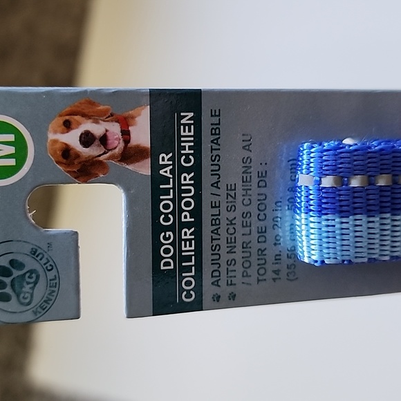 Sale⚡️REFLECTIVE ADJUSTABLE DOG COLLAR SZ L - Picture 3 of 4